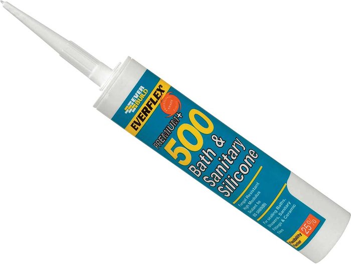 Tooled Up | Everbuild Everbuild 500 Bath and Sanitary Silicone Sealant Sandstone 310ml Everbuild Everbuild 500 Bath and Sanitary Silicone Sealant Sandstone 310ml