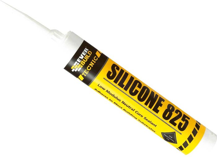 Tooled Up | Everbuild Everbuild Tecnic Silicone Sealant Anthracite 380ml Everbuild Everbuild Tecnic Silicone Sealant Anthracite 380ml