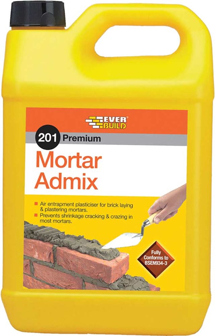 Tooled Up | Everbuild Everbuild Mortar Admix 5l Everbuild Everbuild Mortar Admix 5l