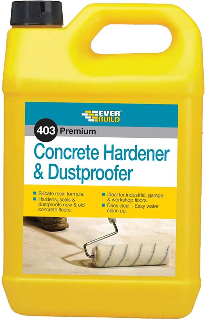 Tooled Up | Everbuild Everbuild Concrete Hardener and Dustproofer 5l Everbuild Everbuild Concrete Hardener and Dustproofer 5l