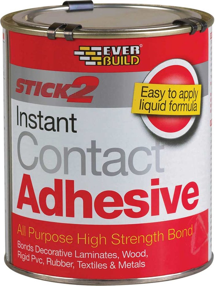 Tooled Up | Everbuild Everbuild Stick 2 All Purpose Contact Adhesive 750ml Everbuild Everbuild Stick 2 All Purpose Contact Adhesive 750ml