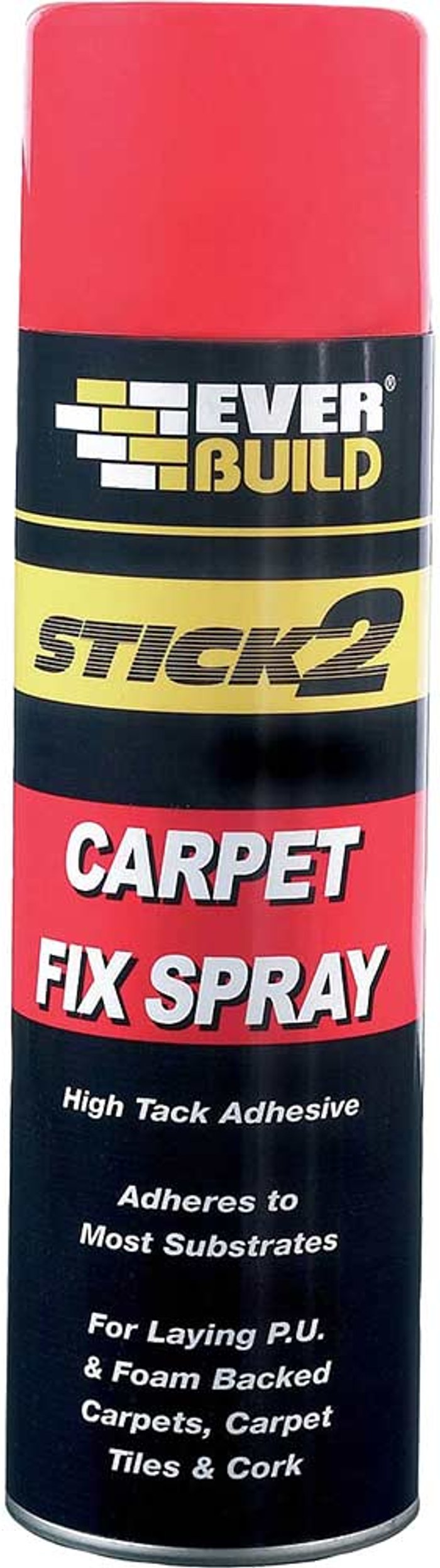 Tooled Up | Everbuild Everbuild Carpet Fix Aerosol Adhesive 500ml Everbuild Everbuild Carpet Fix Aerosol Adhesive 500ml