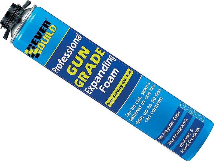 Tooled Up | Everbuild Everbuild Gun Grade Expanding Foam 750ml Everbuild Everbuild Gun Grade Expanding Foam 750ml