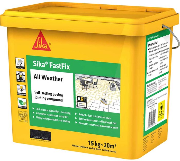 Tooled Up | SIKA Sika Fastfix All Weather Jointing Compound Charcoal SIKA Sika Fastfix All Weather Jointing Compound Charcoal
