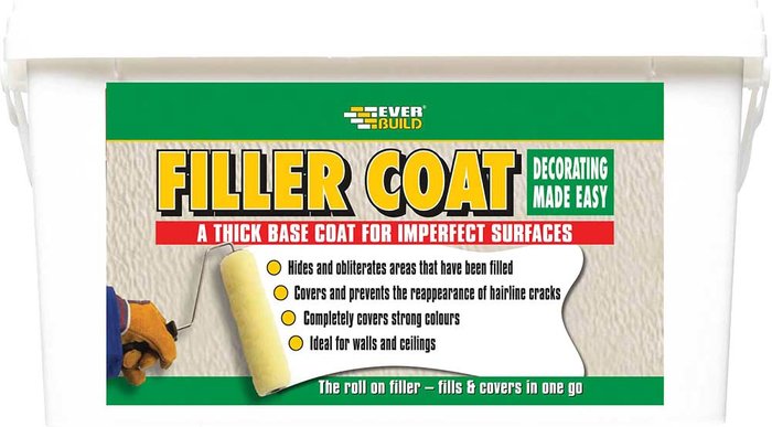 Tooled Up | Everbuild Everbuild Filler Coat Imperfect Surface Cover 5l Everbuild Everbuild Filler Coat Imperfect Surface Cover 5l