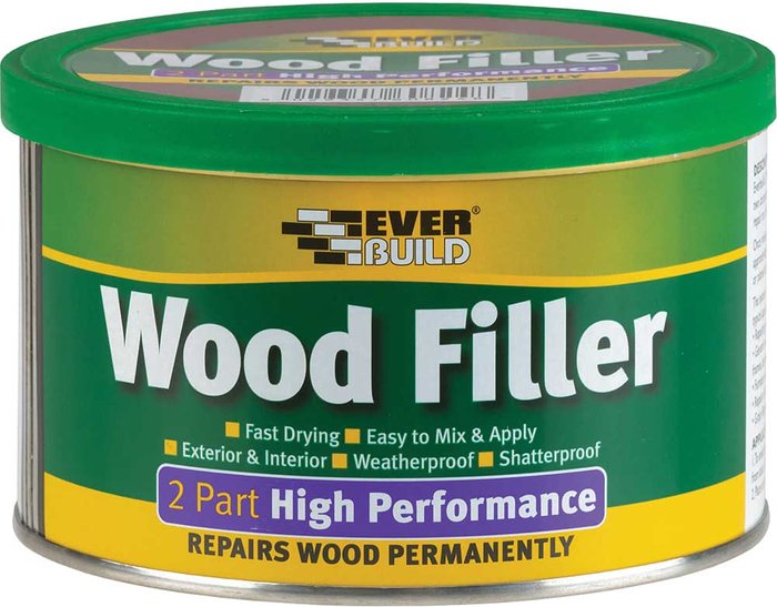 Tooled Up | Everbuild Everbuild 2 Part High Performance Wood Filler Light Stainable 1400g Everbuild Everbuild 2 Part High Performance Wood Filler Light Stainable 1400g