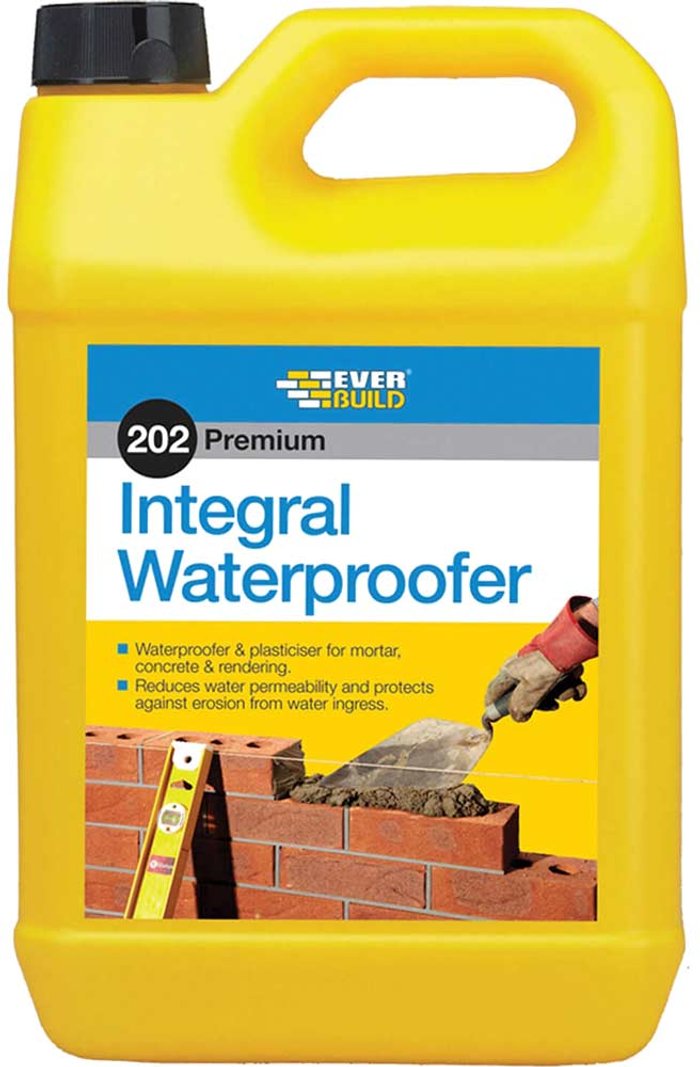 Tooled Up | Everbuild Everbuild Integral Liquid Waterproofer 5l Everbuild Everbuild Integral Liquid Waterproofer 5l