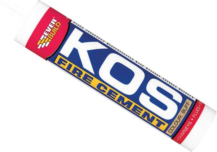 Tooled Up | Everbuild Everbuild KOS Flue Cement C3 Cartridge 300ml Everbuild Everbuild KOS Flue Cement C3 Cartridge 300ml