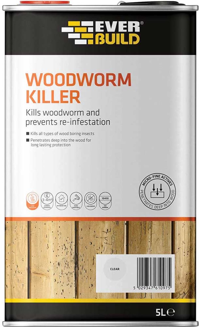 Tooled Up | Everbuild Everbuild Lumberjack Woodworm Killer 5l Everbuild Everbuild Lumberjack Woodworm Killer 5l