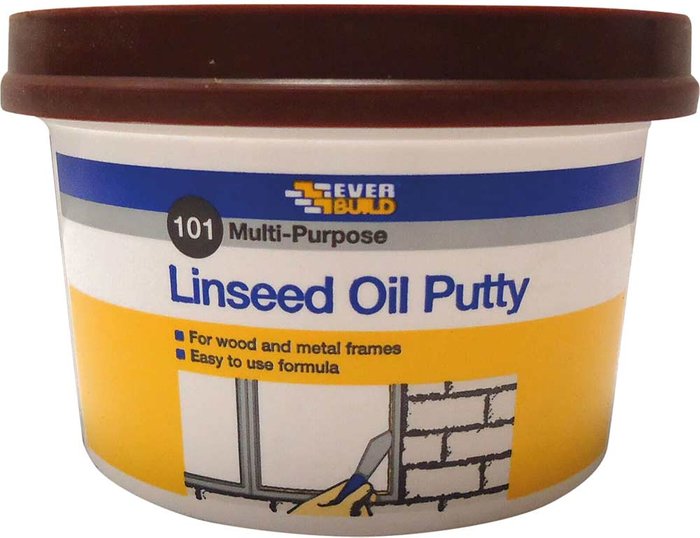 Tooled Up | Everbuild Everbuild Multi Purpose Linseed Oil Putty Brown 500g Everbuild Everbuild Multi Purpose Linseed Oil Putty Brown 500g