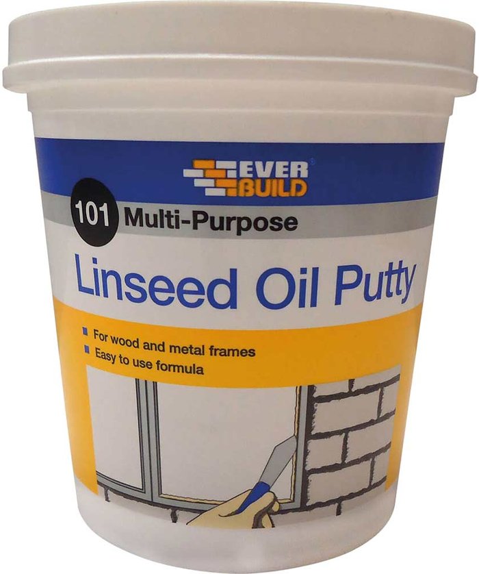 Tooled Up | Everbuild Everbuild Multi Purpose Linseed Oil Putty Natural 2000g Everbuild Everbuild Multi Purpose Linseed Oil Putty Natural 2000g