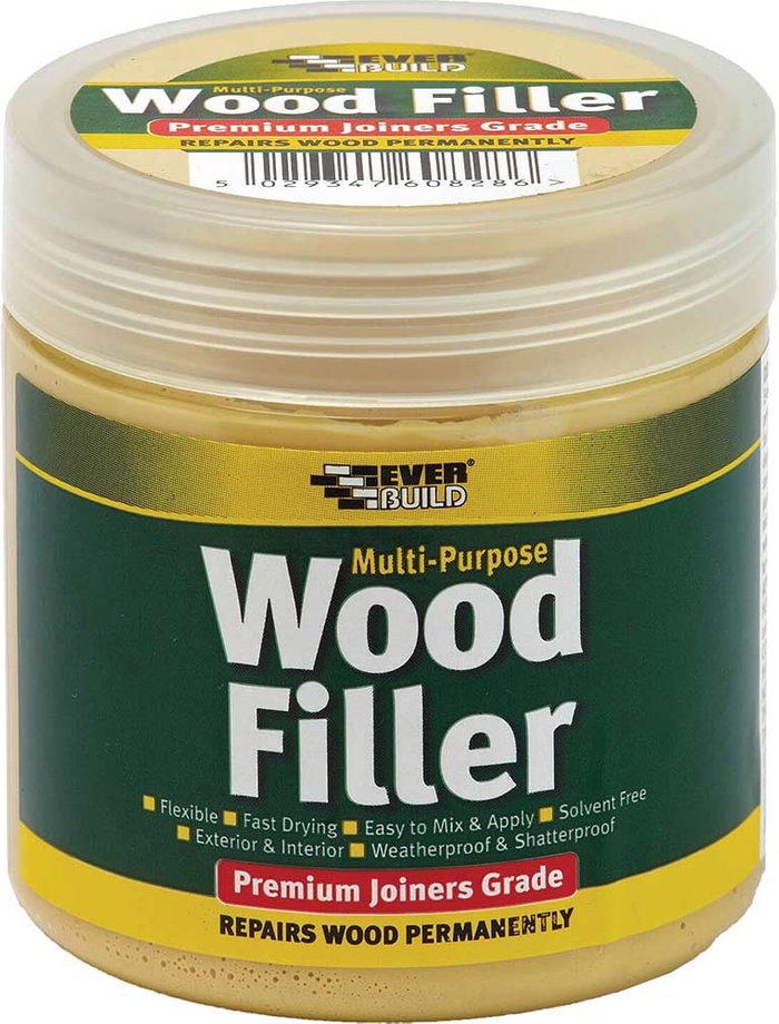 Tooled Up | Everbuild Everbuild Multi Purpose Premium Joiners Grade Wood Filler Pine 250ml Everbuild Everbuild Multi Purpose Premium Joiners Grade Wood Filler Pine 250ml
