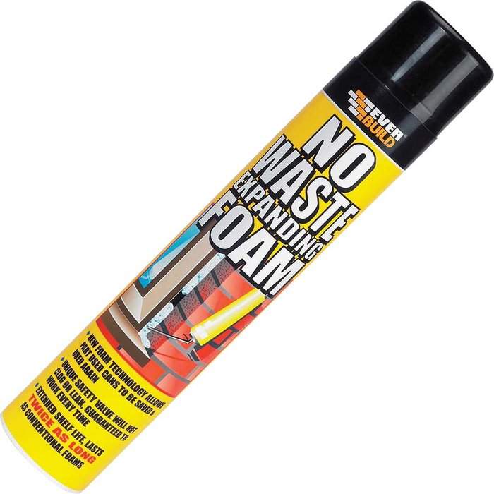 Tooled Up | Everbuild Everbuild No Waste Expanding Foam 750ml Everbuild Everbuild No Waste Expanding Foam 750ml