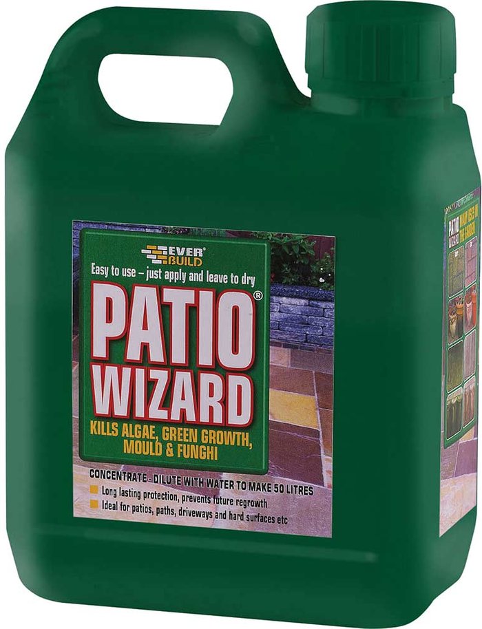 Tooled Up | Everbuild Everbuild Patio Wizard Mould and Fungus Remover Concentrate 1l Everbuild Everbuild Patio Wizard Mould and Fungus Remover Concentrate 1l