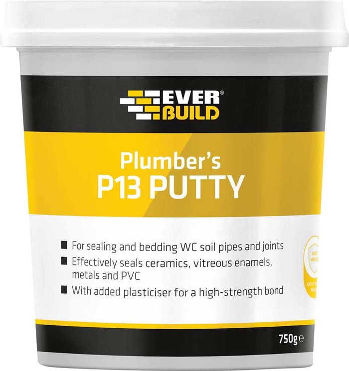 Tooled Up | Everbuild Everbuild Plumbers Putty 750g Everbuild Everbuild Plumbers Putty 750g