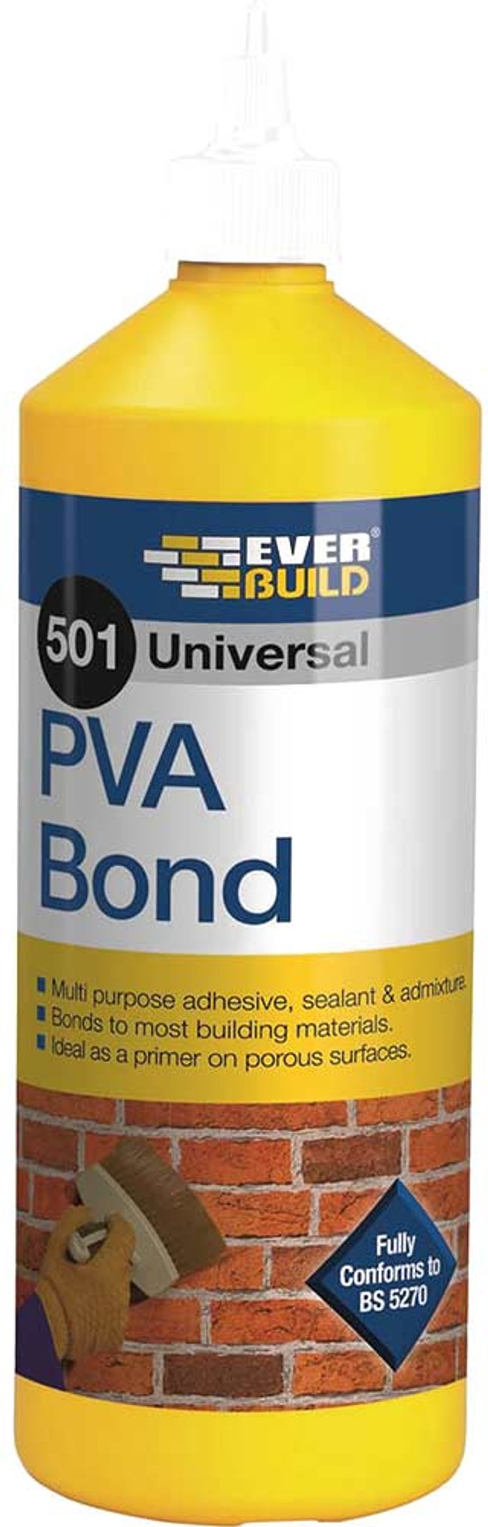 Tooled Up | Everbuild Everbuild Universal PVA Bond 500ml Everbuild Everbuild Universal PVA Bond 500ml