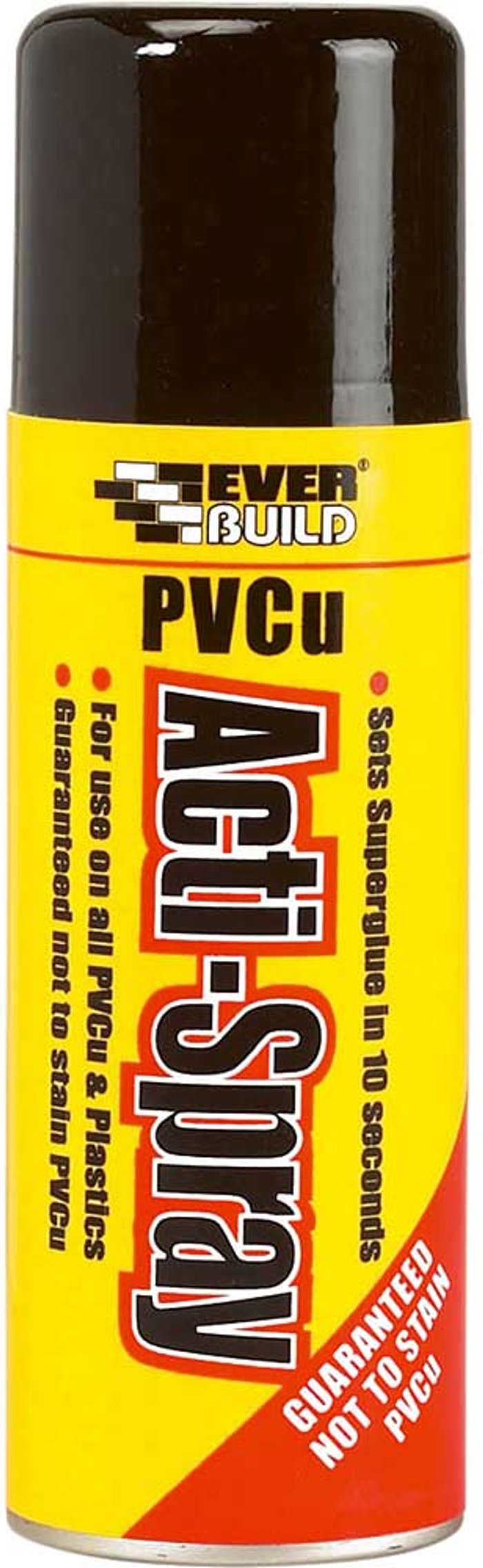 Tooled Up | Everbuild Everbuild PVCu Acti-Spray Aerosol Super Glue Activator 200ml Everbuild Everbuild PVCu Acti-Spray Aerosol Super Glue Activator 200ml