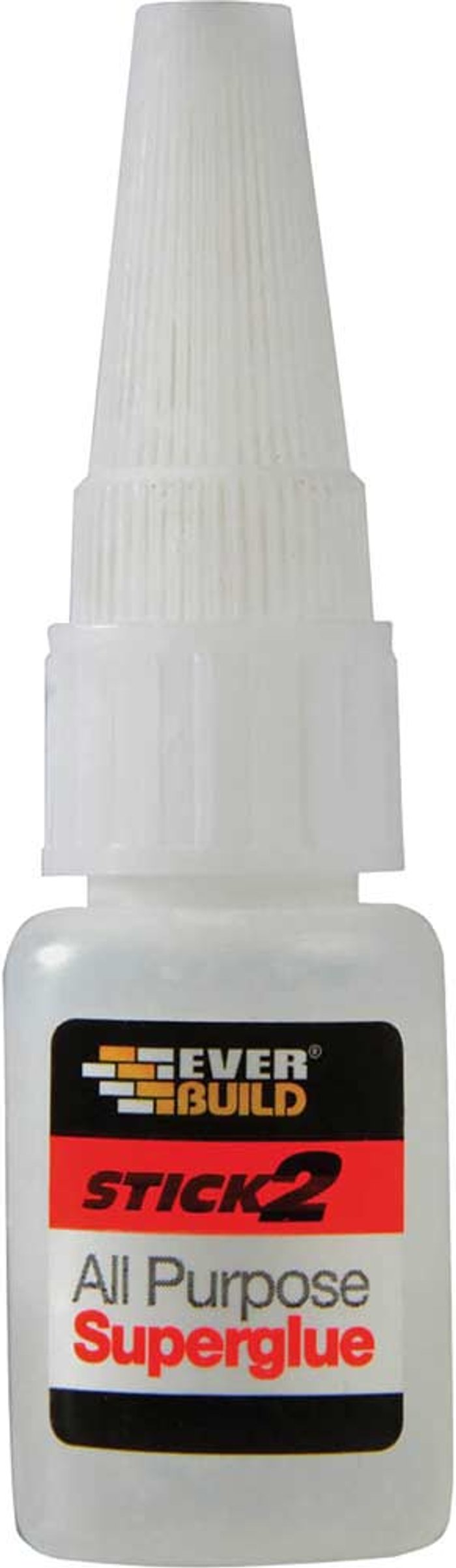 Tooled Up | Everbuild Everbuild Stick 2 All Purpose Super Glue 5ml Everbuild Everbuild Stick 2 All Purpose Super Glue 5ml