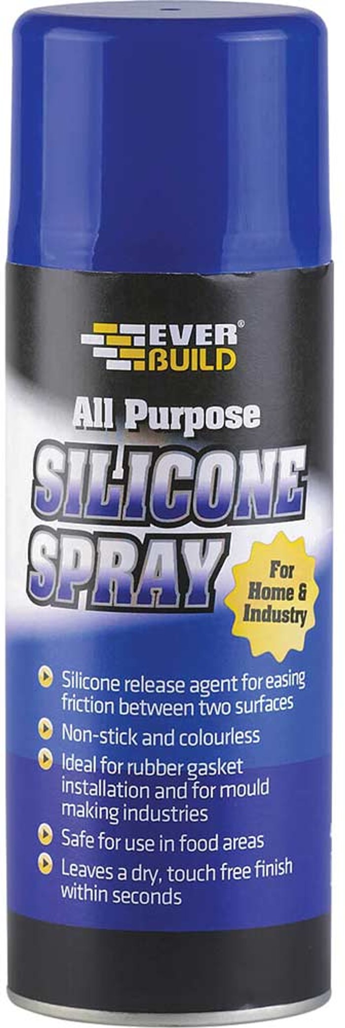 Tooled Up | Everbuild Everbuild All Purpose Silicone Spray 400ml Everbuild Everbuild All Purpose Silicone Spray 400ml