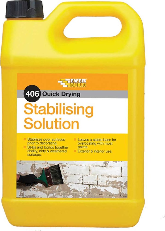 Tooled Up | Everbuild Everbuild 406 Stabilising Solution for Most Surfaces 5L Everbuild Everbuild 406 Stabilising Solution for Most Surfaces 5L