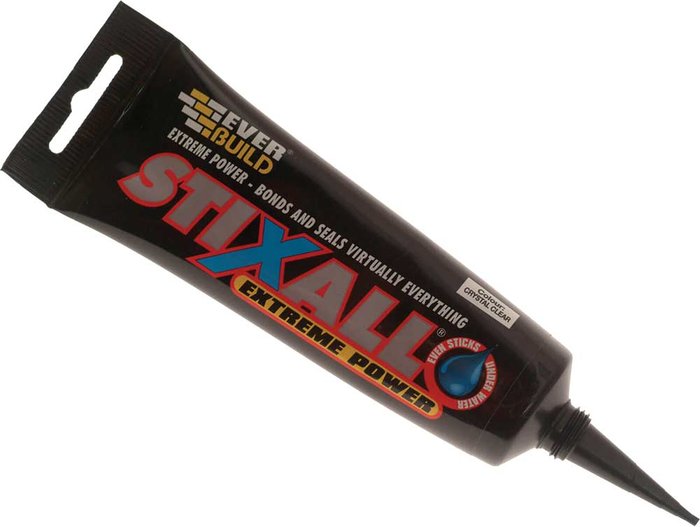 Tooled Up | Everbuild Everbuild Stixall Easi Squeeze Sealant and Adhesive Clear 80ml Everbuild Everbuild Stixall Easi Squeeze Sealant and Adhesive Clear 80ml