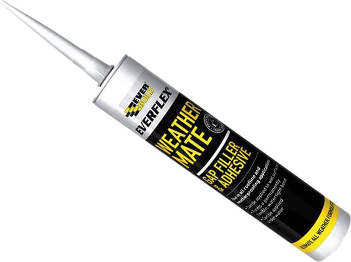Tooled Up | Everbuild Everbuild Weather Mate Sealant Black 310ml Everbuild Everbuild Weather Mate Sealant Black 310ml