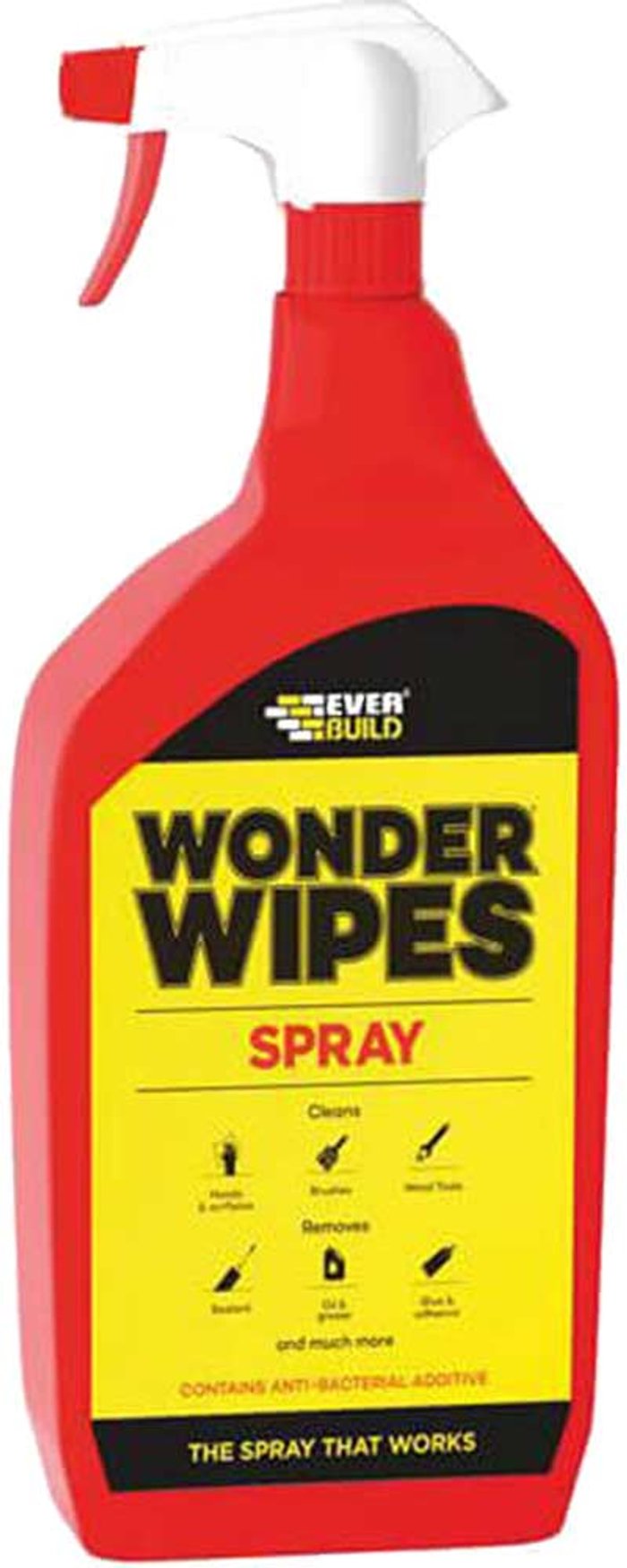 Tooled Up | Everbuild Everbuild Multi Use Wonder Wipes Spray 1l Everbuild Everbuild Multi Use Wonder Wipes Spray 1l