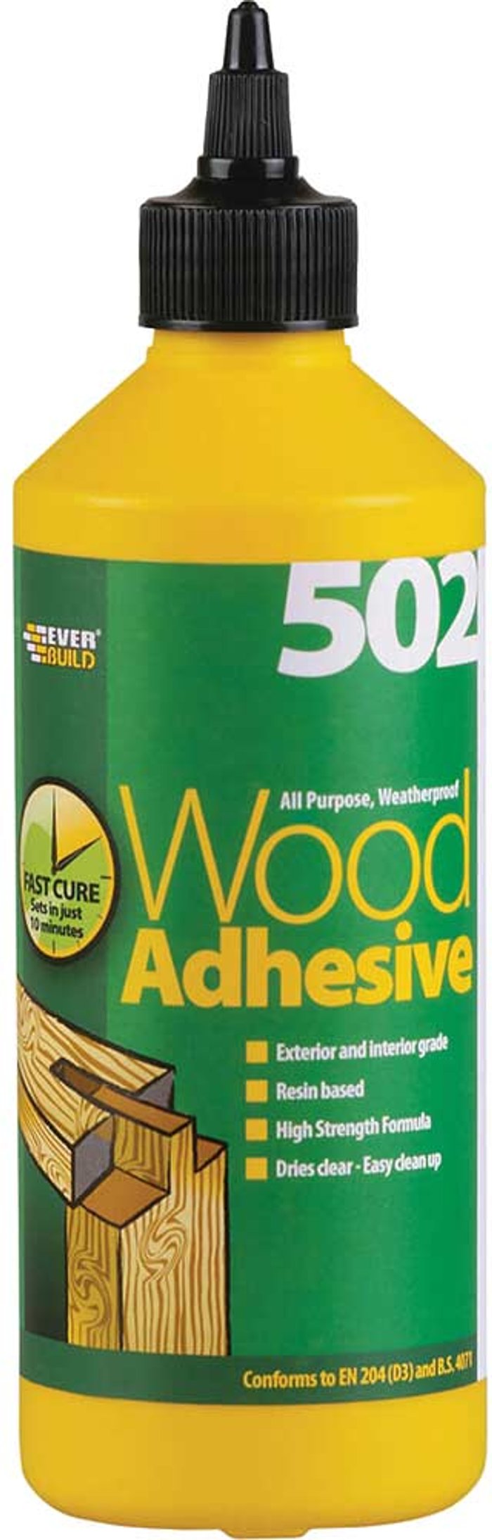 Tooled Up | Everbuild Everbuild All Purpose Weatherproof Wood Adhesive 500ml Everbuild Everbuild All Purpose Weatherproof Wood Adhesive 500ml