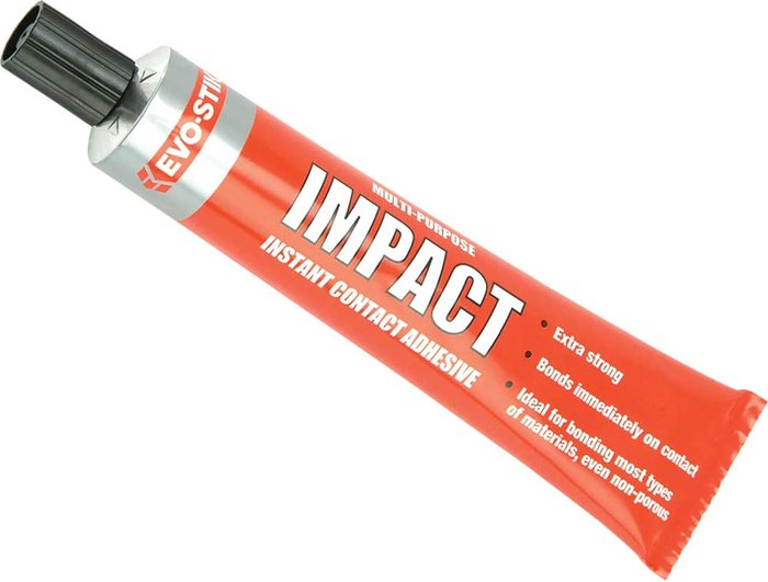 Tooled Up | Evostik Evo-stik Impact Adhesive Tube 67g Evostik Evo-stik Impact Adhesive Tube 67g