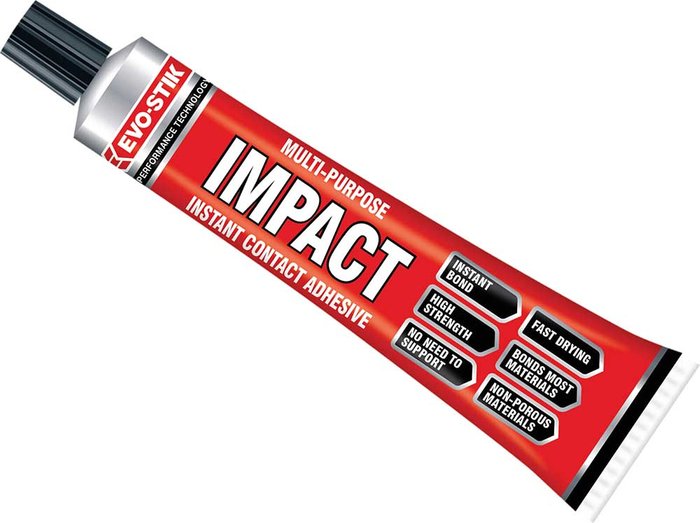 Tooled Up | Evostik Evo-stik Impact Adhesive Tube 32g Evostik Evo-stik Impact Adhesive Tube 32g