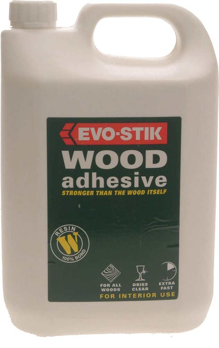 Tooled Up | Evostik Evo-stik Resin Wood Adhesive 5l Evostik Evo-stik Resin Wood Adhesive 5l