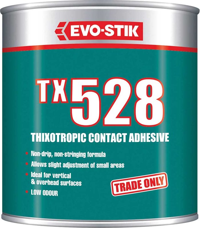 Tooled Up | Evostik Evo-stik TX528 Thixotropic Adhesive 1l Evostik Evo-stik TX528 Thixotropic Adhesive 1l