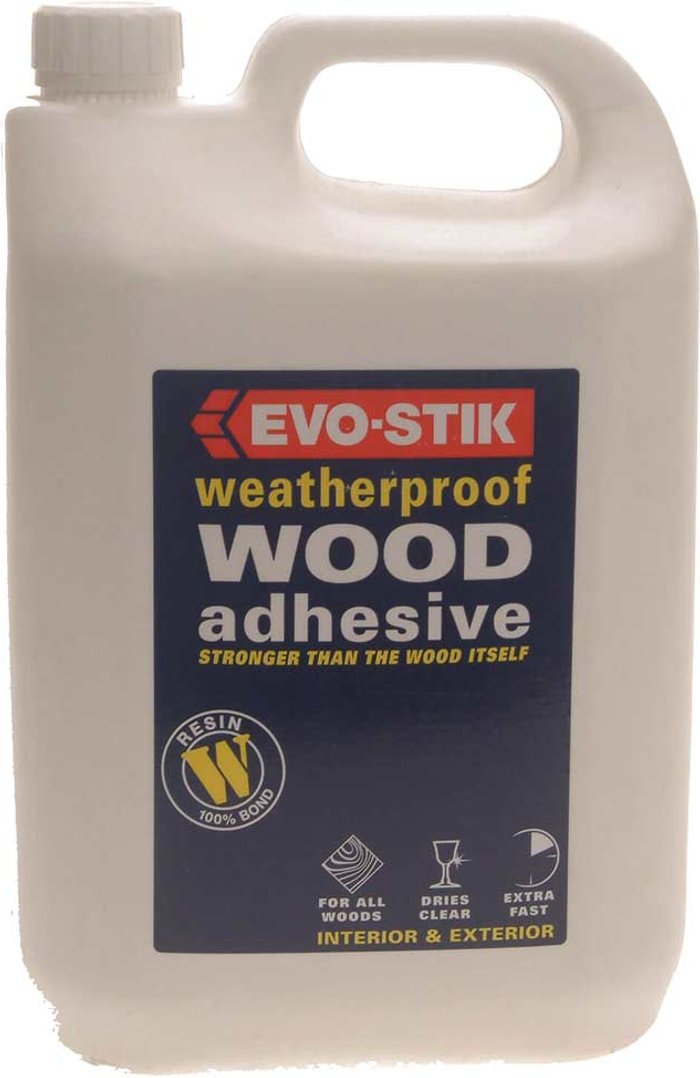 Tooled Up | Evostik Evo-stik Weatherproof Wood Adhesive 5l Evostik Evo-stik Weatherproof Wood Adhesive 5l