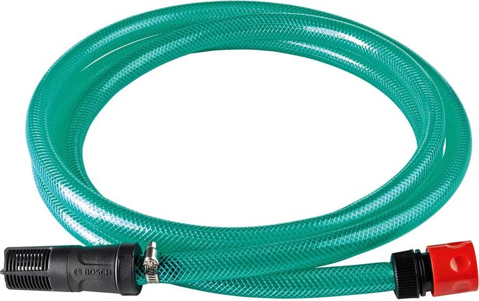 Tooled Up | Bosch Home and Garden Bosch Self Priming Suction Hose and Filter for AQT Pressure Washers 3m Bosch Home and Garden Bosch Self Priming Suction Hose and Filter for AQT Pressure Washers 3m