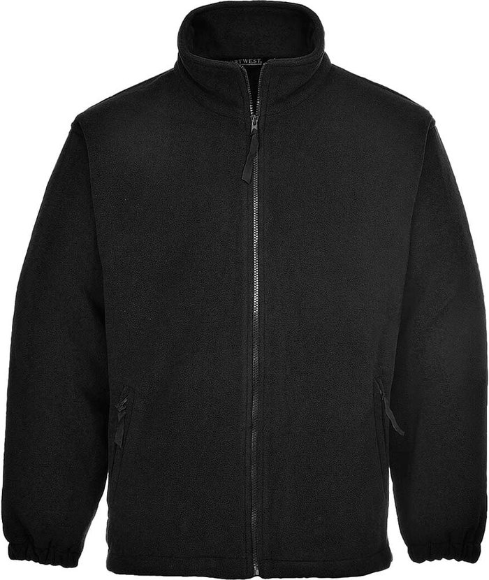 Tooled Up | Portwest Portwest Mens Aran Fleece Black L Portwest Portwest Mens Aran Fleece Black L