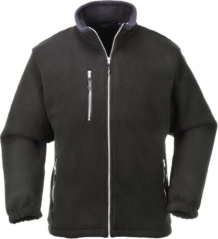 Tooled Up | Portwest Portwest Mens City Fleece Black S Portwest Portwest Mens City Fleece Black S