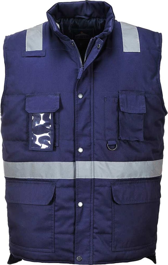 Tooled Up | Portwest Portwest Iona Mens Bodywarmer Navy L Portwest Portwest Iona Mens Bodywarmer Navy L