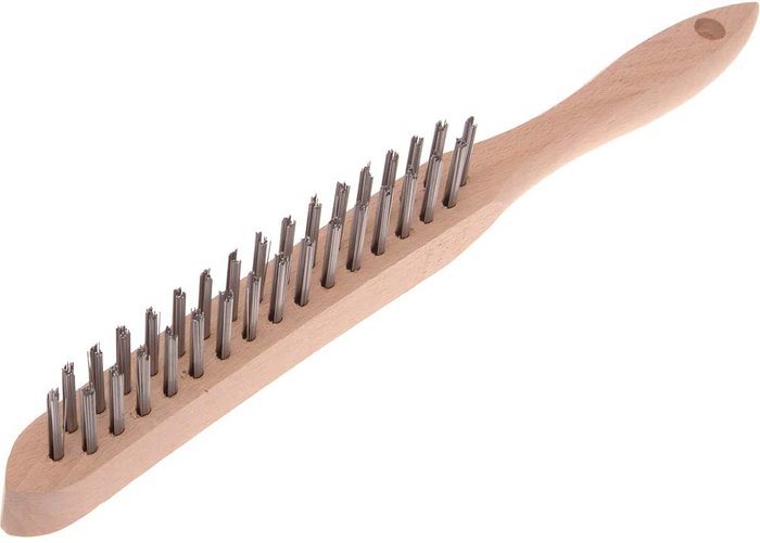 Tooled Up | Faithfull Faithfull Heavy Duty Scratch Wire Brush 2 Rows Faithfull Faithfull Heavy Duty Scratch Wire Brush 2 Rows