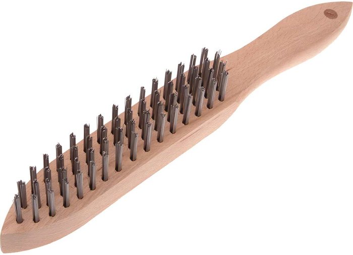 Tooled Up | Faithfull Faithfull Heavy Duty Scratch Wire Brush 4 Rows Faithfull Faithfull Heavy Duty Scratch Wire Brush 4 Rows