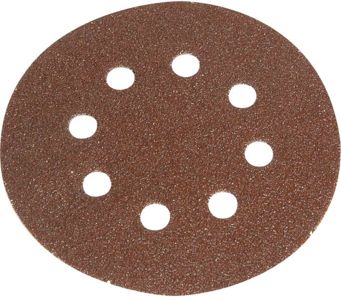 Tooled Up | Faithfull Faithfull 125mm Hook and Loop Perforated Sanding Discs 125mm Medium Fine Pack of 5 Faithfull Faithfull 125mm Hook and Loop Perforated Sanding Discs 125mm Medium Fine Pack of 5
