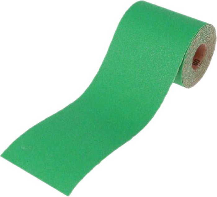Tooled Up | Faithfull Faithfull Aluminium Oxide Sanding Paper Roll Green 115mm x 5m - 60g Faithfull Faithfull Aluminium Oxide Sanding Paper Roll Green 115mm x 5m - 60g