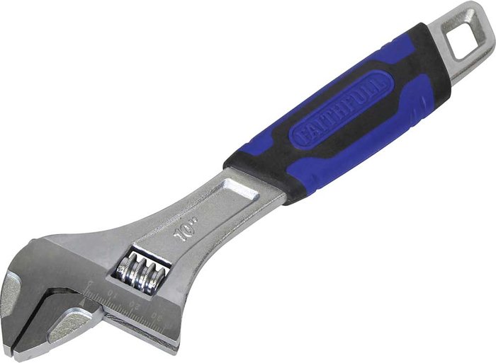 Tooled Up | Faithfull Faithfull Contract Adjustable Spanner 250mm (10in) Faithfull Faithfull Contract Adjustable Spanner 250mm (10in)