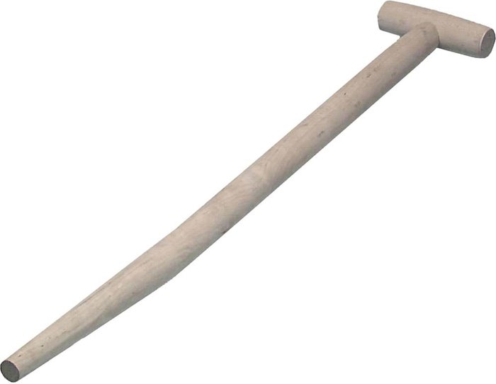 Tooled Up | Faithfull Faithfull Ash T Handle Bent Taper 28 Faithfull Faithfull Ash T Handle Bent Taper 28