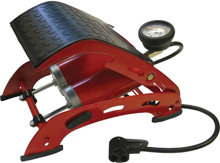 Tooled Up | Faithfull Faithfull Double Cylinder Foot Pump Faithfull Faithfull Double Cylinder Foot Pump