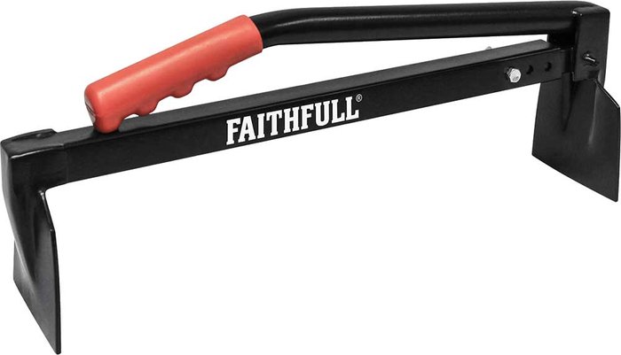 Tooled Up | Faithfull Faithfull Brick Lifter - Red/Black Faithfull Faithfull Brick Lifter - Red/Black