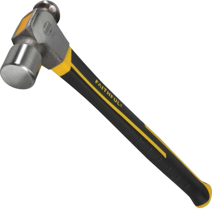 Tooled Up | Faithfull Faithfull Ball Pein Hammer 680g Faithfull Faithfull Ball Pein Hammer 680g