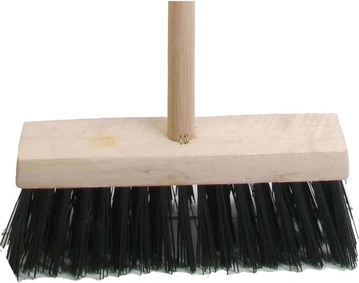 Tooled Up | Faithfull Faithfull Blue PVC Flat Broom 13 Faithfull Faithfull Blue PVC Flat Broom 13
