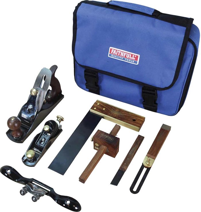 Tooled Up | Faithfull Faithfull 7 Piece Carpenters Tool Kit Faithfull Faithfull 7 Piece Carpenters Tool Kit