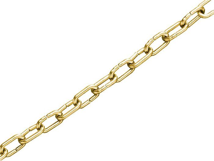 Tooled Up | Faithfull Faithfull Clock Chain Polished Brass 1.6mm 10m Faithfull Faithfull Clock Chain Polished Brass 1.6mm 10m
