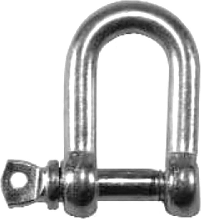 Tooled Up | Faithfull Faithfull Zinc Plated D Shackle 8mm Pack of 2 Faithfull Faithfull Zinc Plated D Shackle 8mm Pack of 2